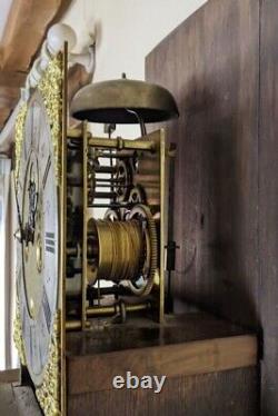 Good Walnut Longcase Clock Edward Stanton