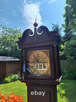 Grandfather Clock 8-Day, John Lawson Of Keighly Circa. 1750, Full Working Order