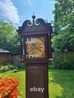 Grandfather Clock 8-Day, John Lawson Of Keighly Circa. 1750, Full Working Order