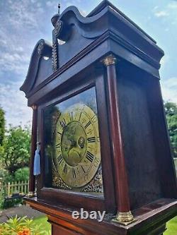 Grandfather Clock 8-Day, John Lawson Of Keighly Circa. 1750, Full Working Order