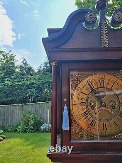 Grandfather Clock 8-Day, John Lawson Of Keighly Circa. 1750, Full Working Order