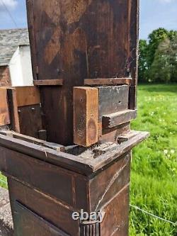 Grandfather Clock Antique Spares Not Working Peacock Dial Penrith Cumbria