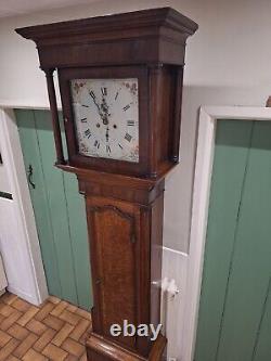 Grandfather Clock By Emanuel Burton Of Kendal, 8-Day