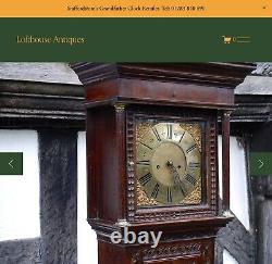 Grandfather Clock, John Garfield, 8-Day. Georgian. Fully Restored & Immaculate