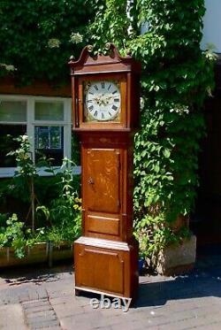 Grandfather Clock by'Joseph Blackhurst of Waverham,' 8-Day