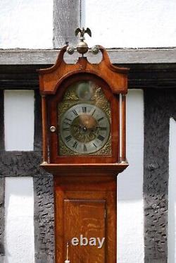 Grandfather Clock by Thomas Bastard of Blandford 8-Day