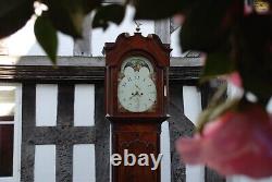 Grandfather Clock by'William Bucknall of Burslem.' 8-Day, Restored & Working