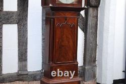 Grandfather Clock by'William Bucknall of Burslem.' 8-Day, Restored & Working