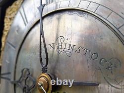 Grandfather Clock by'William Winn of Hinstock,' 8-Day Movement. Working Order