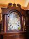 HUGE Antique Rocking Swan Mahogany Longcase Grandfather Clock HUGHES CARNARVON