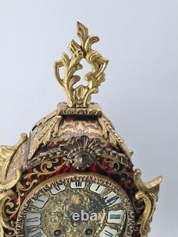 Handsome Boulle Style Large Bracket Clock