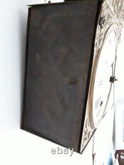 INTERESTING ORNATE French Longcase Grandfather Clock, movement wall clock