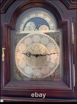 Interclock tall Grandfather clock Very Good Condition