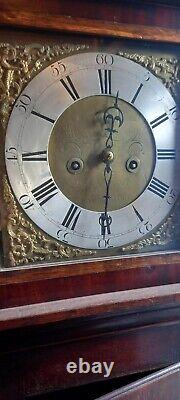 John Darke, Barnstaple, Long case 18th century Grandfather Clock