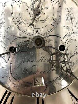 John Hill Wisbech Longcase Clock Circa 1750