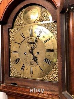 John Kay Spilsby Lincolnshire Grandfather Longcase Clock Circa 1720
