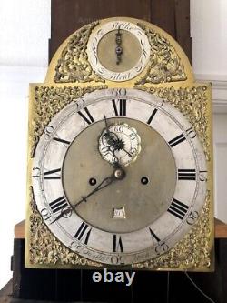 John Storr York Brass Dial Longcase Clock 1750
