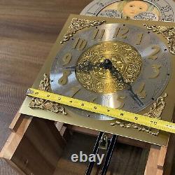 Kieninger Grandfather Clock Dial Movement Chime Block Chains