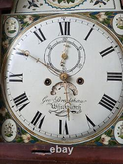 Long case clock by George Bradshaw of Whitchurch