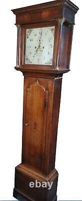 Long case grandfather clock by Abraham Shaw of Billingborough, Lincolnshire