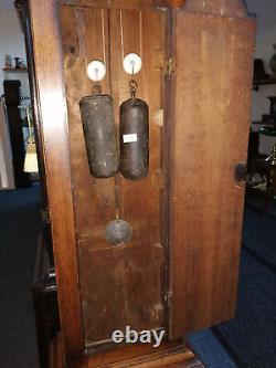 Long case grandfather clock by Abraham Shaw of Billingborough, Lincolnshire