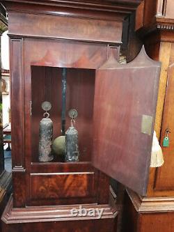Long case grandfather clock by Robert Cammack of Ormskirk