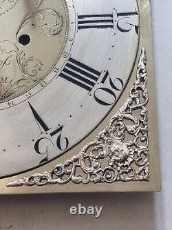 Longcase Dial, 1750's, Thomas Moss, Frodsham, Date On Chapter Ring