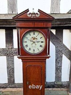 Longcase/Grandfather Clock By Wainwright Of Nottingham. Full Working Order