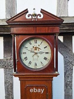 Longcase/Grandfather Clock By Wainwright Of Nottingham. Full Working Order