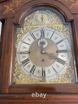 Longcase grandfather clock c1910 approx