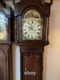 Longcase/grandfather clock, mahogany case very good condition for its age