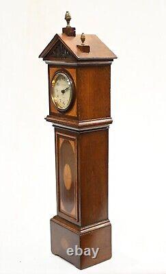 Mini Grandfather Clock Apprentice Piece 1890 Sheraton