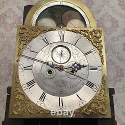 Monkhouse, Carlisle. George lll longcase clock 8 days striking movement