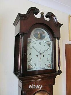 Newby of Kendal Cumbria 8 day Longcase Grandfather Clock c1790 Lake District