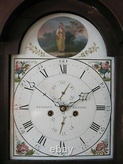 Newby of Kendal Cumbria 8 day Longcase Grandfather Clock c1790 Lake District