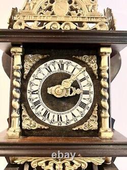 Nu Elck Syn sin Wall pendulum Dutch'Rich Man's' clock RESTORED 100% ACCURATE