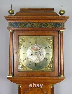 Oak 8 Day Longcase Clock J Whitworth Lussley 1780 Moon Phase