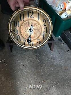 Open Well German Grandfather Clock