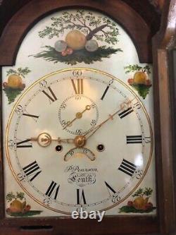 P Pearson Louth Lincolnshire Grandfather Clock Circa 1800