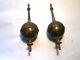 Pair Of Longcase Grandfather Clock Finials