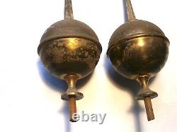 Pair Of Longcase Grandfather Clock Finials