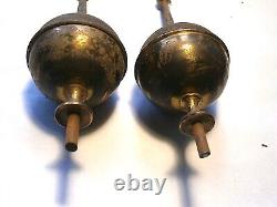 Pair Of Longcase Grandfather Clock Finials