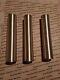 SET OF 3 GRANDFATHER CLOCK WEIGHTS VINTAGE OLD PARTS In Brass Shell