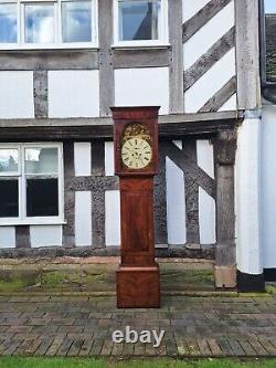 Scottish Grandfather/Longcase Clock By'Alex Breckenridge Of Kilmarnock.' 8-Day