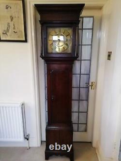 Single Finger Grandfather Longcase Clock Joseph Donisthorpe Circa 1770
