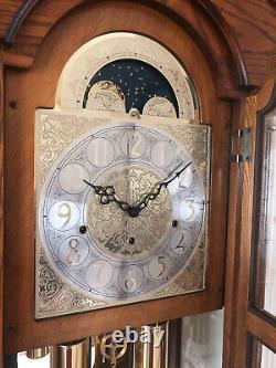 Sligh Grandfather Clock Westminster Chime Quarter/hour