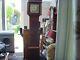 Solid Mahogany 8 day Grandfather longcase clock with solid brass face
