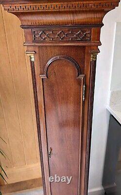 Stunning Antique English Longcase Grandmother Clock