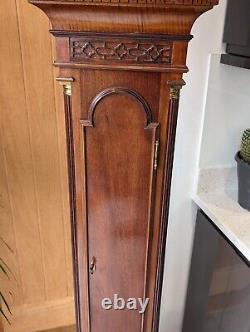 Stunning Antique English Longcase Grandmother Clock