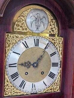 Stunning Antique English Longcase Grandmother Clock